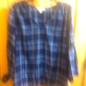 NWOT Counterpart Flannel Tunic